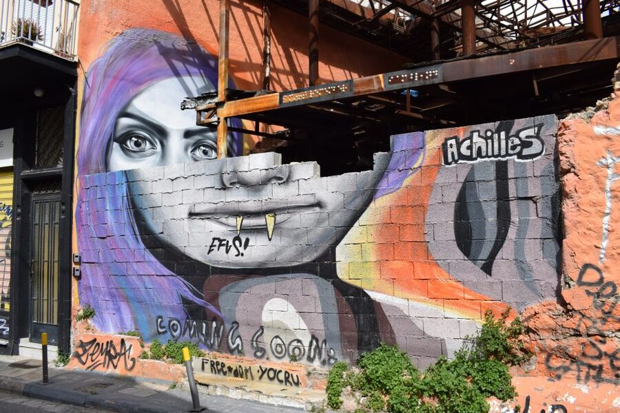 Athens: Street Art Walking Tour - Starting at The Stanley Hotel, Then Into Metaxourgeio (1 Hour of Mural Hunting)