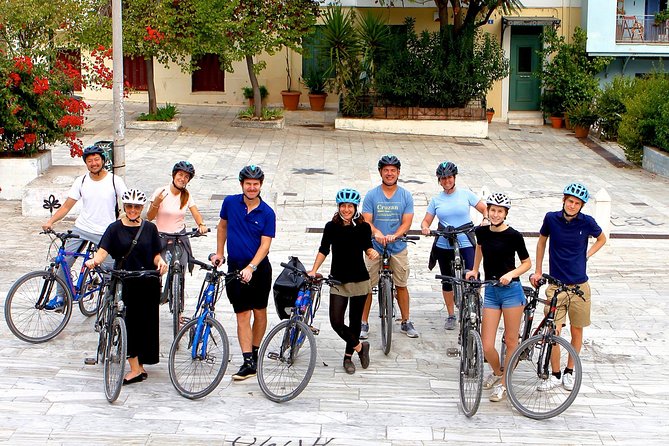 Athens Sunset Electric Bike Tour - Presidential Guards at the Former Royal House and the Arch of Hadrian Finale