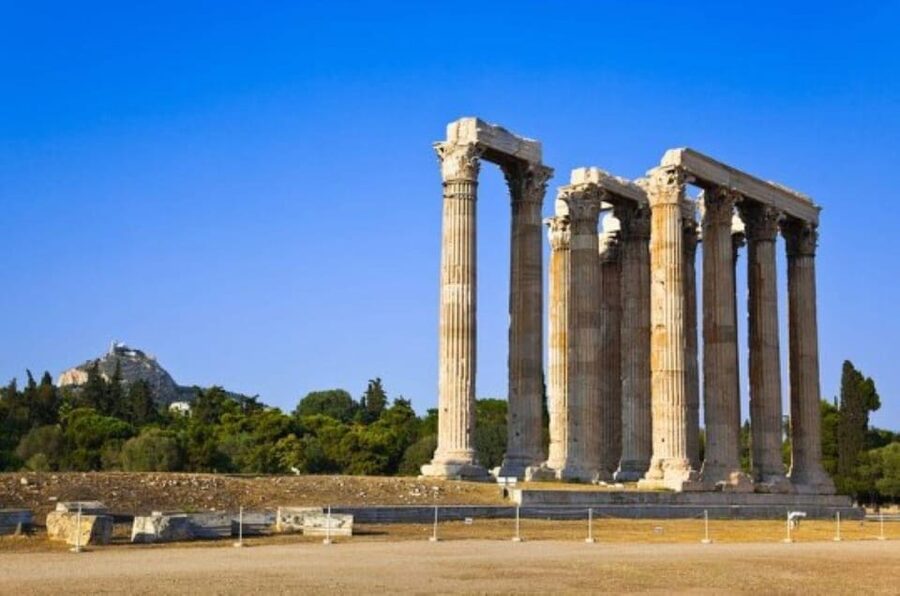 Athens: Temple of Olympian Zeus Entrance Ticket - The north-side leftovers you can spot while you walk