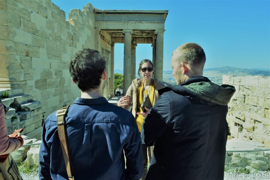 Athens: The Acropolis Guided Walking Tour in German - Odeon of Herodes Atticus and the Sound of Power