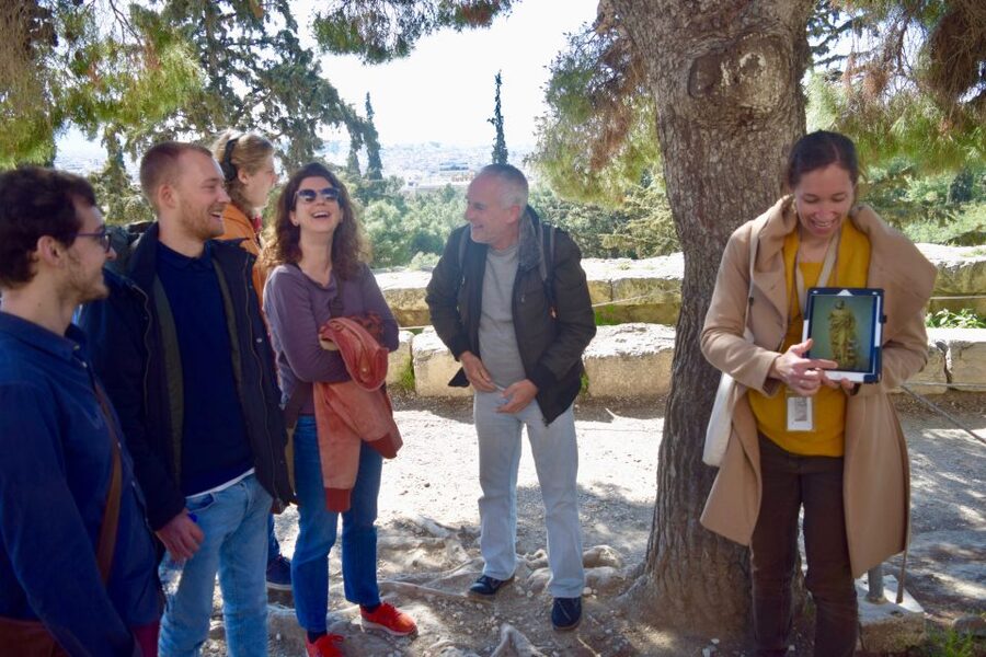 Athens: The Acropolis Guided Walking Tour in German - Propylaea: The Monumental Gate That Frames the Temples