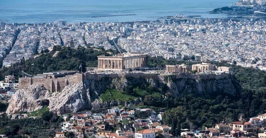 Athens: Timeless Hills Walking Tour & Mount Lycabettus - Past the Acropolis Museum Area: Zeus, Hadrian’s Arch, and a Short Break in Pace