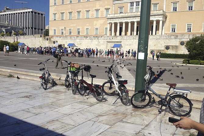 Athens Tour with Electric Bike - Panathenaic Stadium and Olympian Zeus: Where Marble, Scale, and Zeus Collide
