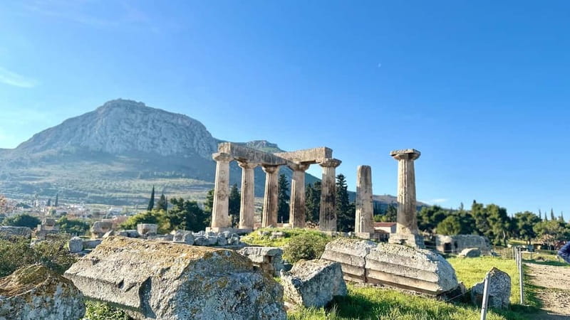 Biblical Private Tour St Paul’s Footsteps Athens & Corinth - Areopagus Hill on the Acropolis slope and the Unknown God stop