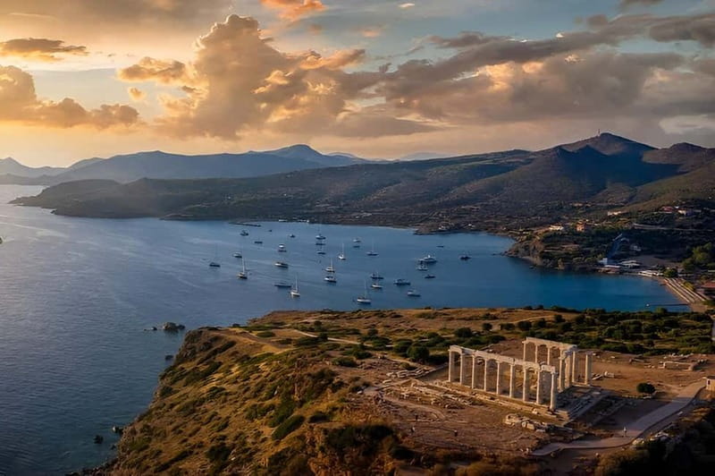 Cape Sounion, Temple of Poseidon,Athens Riviera Private Tour - Vouliagmeni Lake: the calm pause before the cliffs