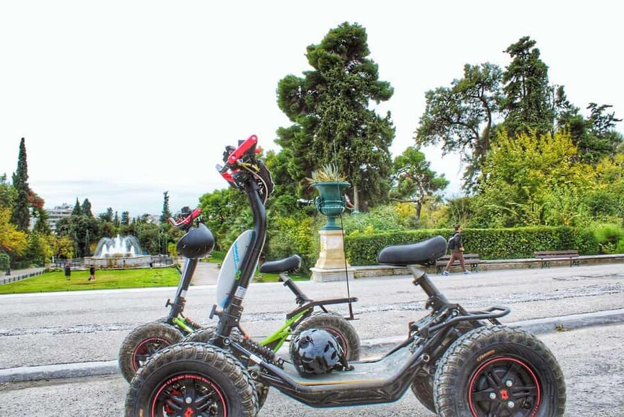 City Tour with EZRaider (4-wheeled) - Kerameikos and the view toward Gazi: history outside the main hotspots