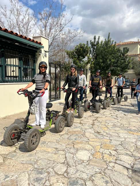 City Tour with EZRaider (4-wheeled) - What the EZRaider ride feels like in Athens