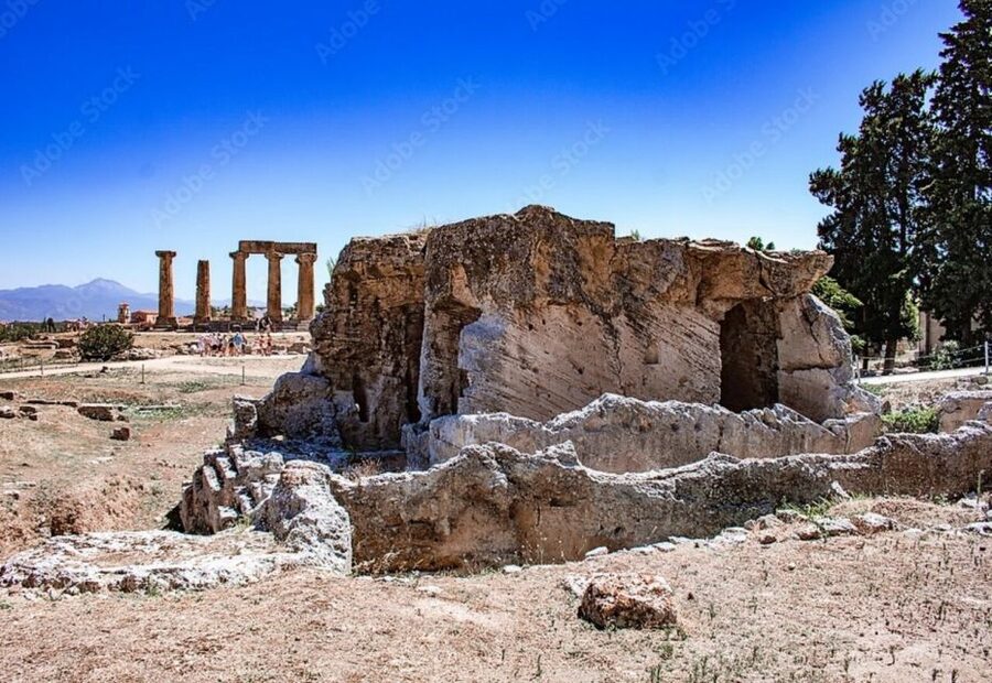 Corinth: 3D Representations & Audiovisual Self-Guided tour - Walking the site in “travel over time and space” mode