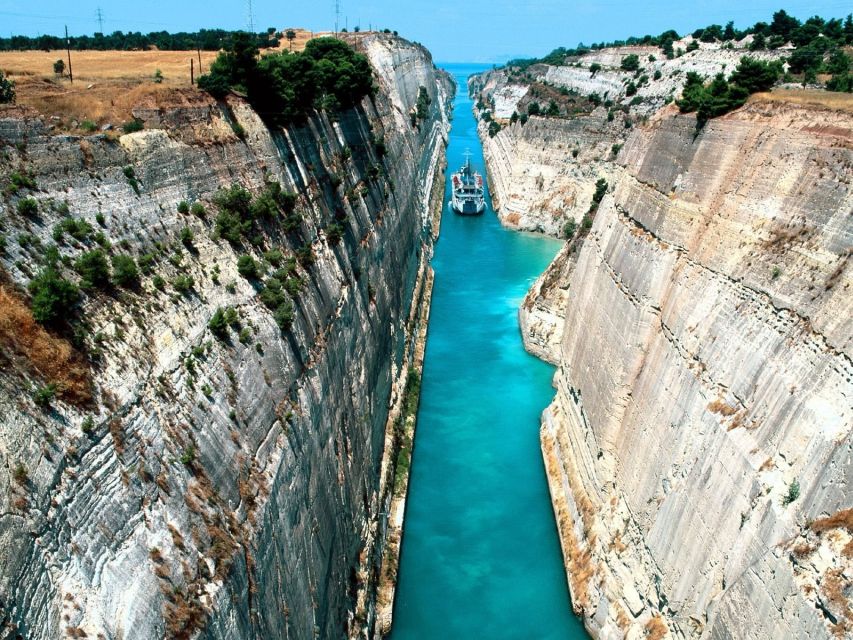 Corinth Canal, Corinth, Mycenae & Nafplion Argolis Tour - Nafplion: Palamidi, Mpourtzi, Old Town Shops, and Lunch You Can Enjoy