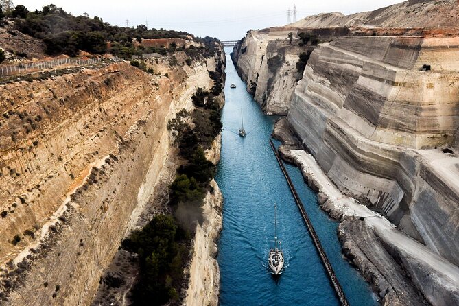 Corinth Canal, Mycenae & Nafplion Premium Tour with Expert Guide - Mycenae village lunch break: tasty, but budget it