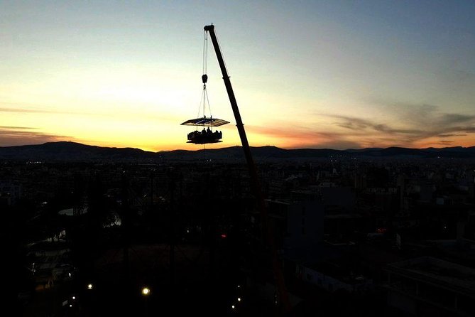 Dinner in the Sky Athens - Dine 40 Meters Above Athens at Technopolis