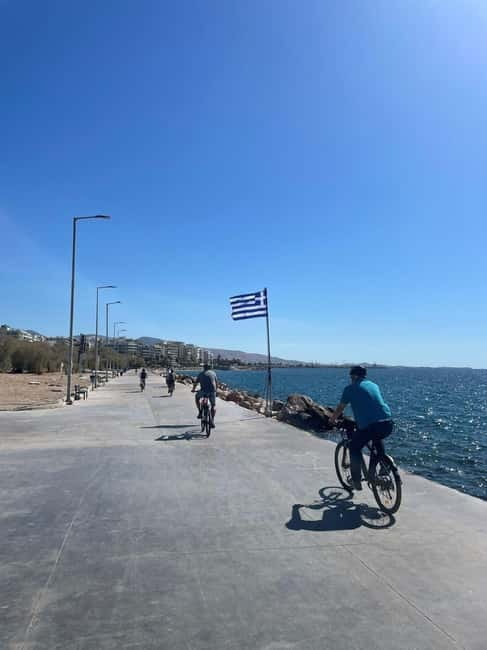E-Bike Tour Around Athenian Riviera - E-bike power on the Athenian Riviera route