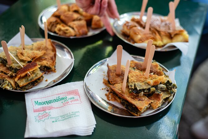 Eating Athens: Our Big, Fat, Greek Food Tour - Bougatsadiko Psirri: handmade pies from scratch, hot and straight from the oven