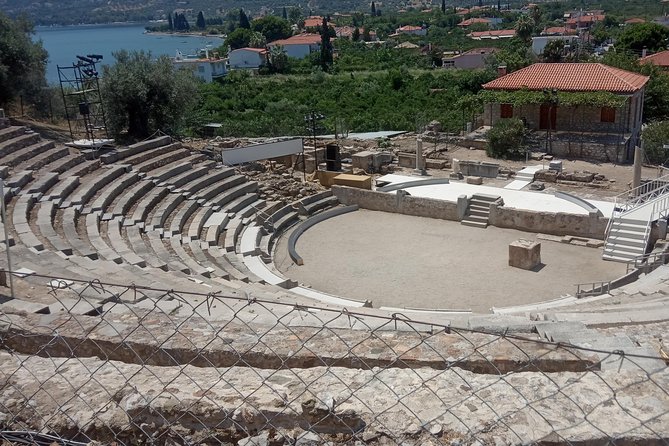 Epidavros sea kayak at the Ancient sunken city tour, small ancient theater - A walk to the Little Theatre of Epidaurus, not just a stamp-and-go stop