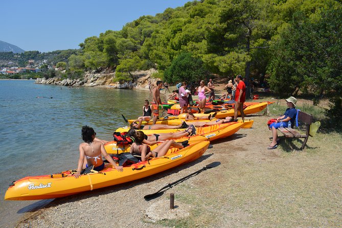 Epidavros sea kayak at the Ancient sunken city tour, small ancient theater - Guides, group size, and the tone of the day