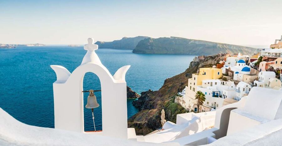 From Athens: 2-Day Santorini and Mykonos Trip - Getting from central Athens to Rafina: quick coach ride, then the sea crossing