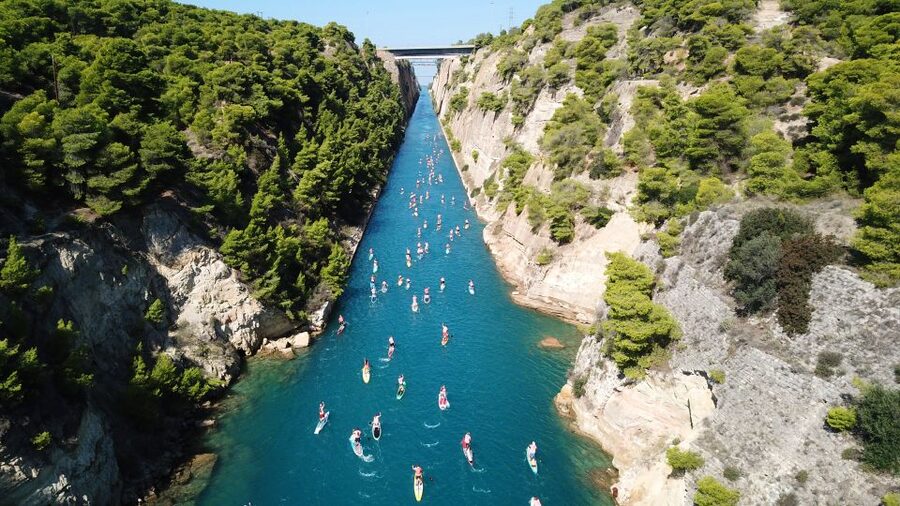 From Athens: 4-Day Peloponnese, Delphi, and Meteora Tour - Day 1: Corinth Canal, Mycenae, Epidaurus, then dinner in Olympia