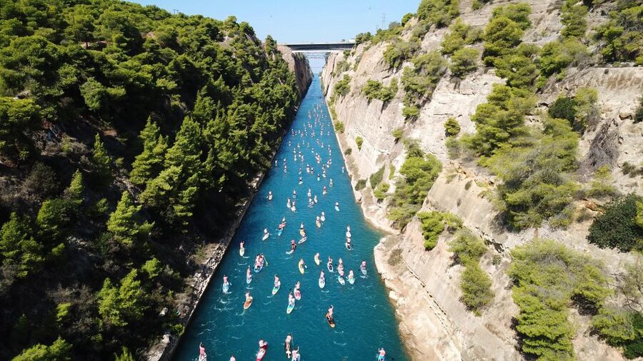 From Athens: Ancient Corinth Day Trip with Canal & VR Guide - How the timing works from Athens: central pickups, canal break, and a smooth return