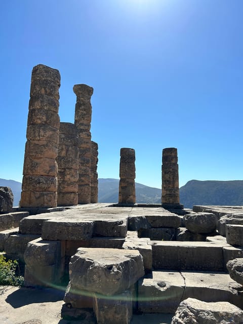 From Athens: Delphi and Arachova Private Tour - Delphi Archaeological Sightseeing: how to make 1 hour feel like more