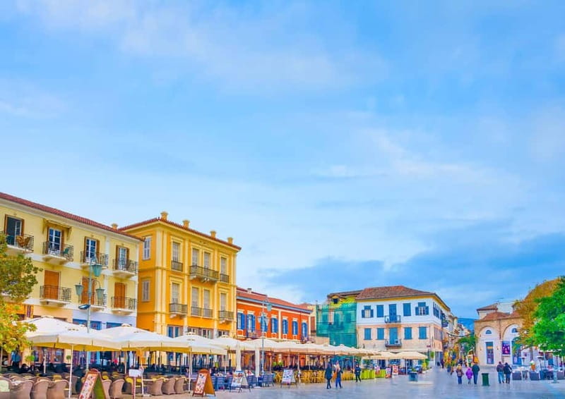 From Athens: Explore Ancient Corinth & Charming Nafplion - Nafplion Old Town Walk: Venetian Fortresses and Pretty Streets