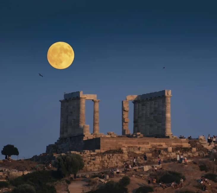 From Athens: Lake Vouliagmeni Spa & Temple of Poseidon Tour - Cape Sounion and the Temple of Poseidon: short time, big views