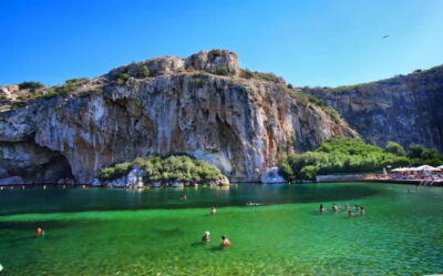 Lake Vouliagmeni Spa & Temple of Poseidon Tour