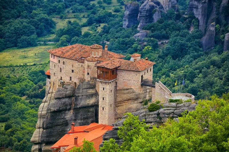 From Athens: Meteora Monasteries and Hermit Caves Tour - Athens to Kalambaka by coach: the long ride is the tradeoff