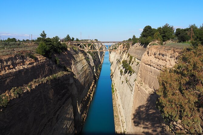 From Athens: Mycenae, Epidaurus & Nafplion Full-Day Tour - Stop 1: Corinth Canal, a Short Photo Break With Big Backdrop Energy
