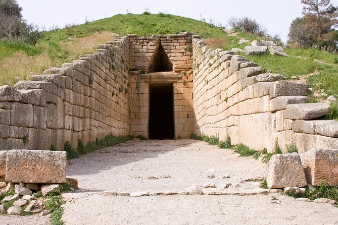 From Athens: Mycenae, Epidaurus & Nafplion Full-Day Tour - Stop 2: UNESCO Mycenae, Lion Gate, Royal Tombs, and the Treasury of Atreus