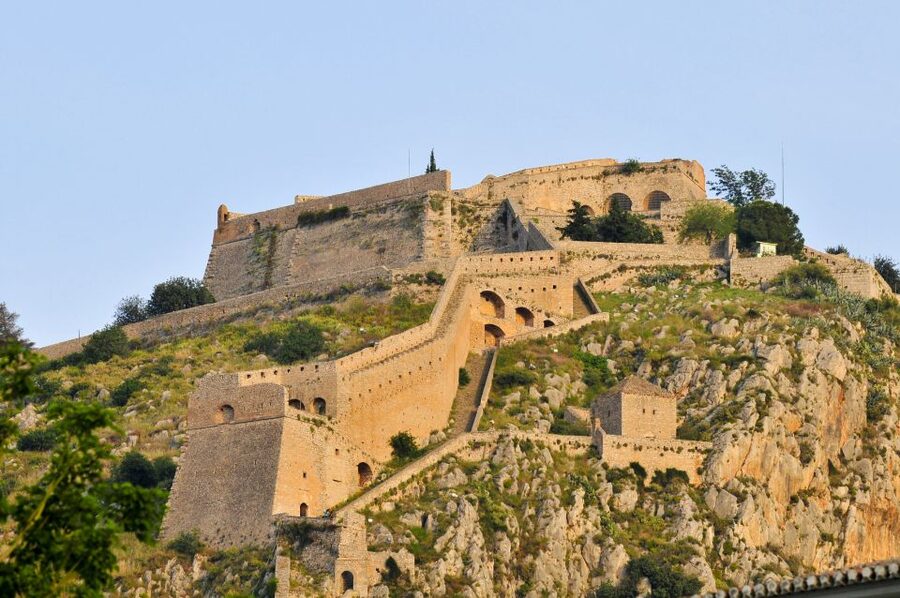 From Athens: Private Tour to Mycenae, Nafplio, & Epidaurus - Palamidi Fortress: photos with a view, plus a bit of effort