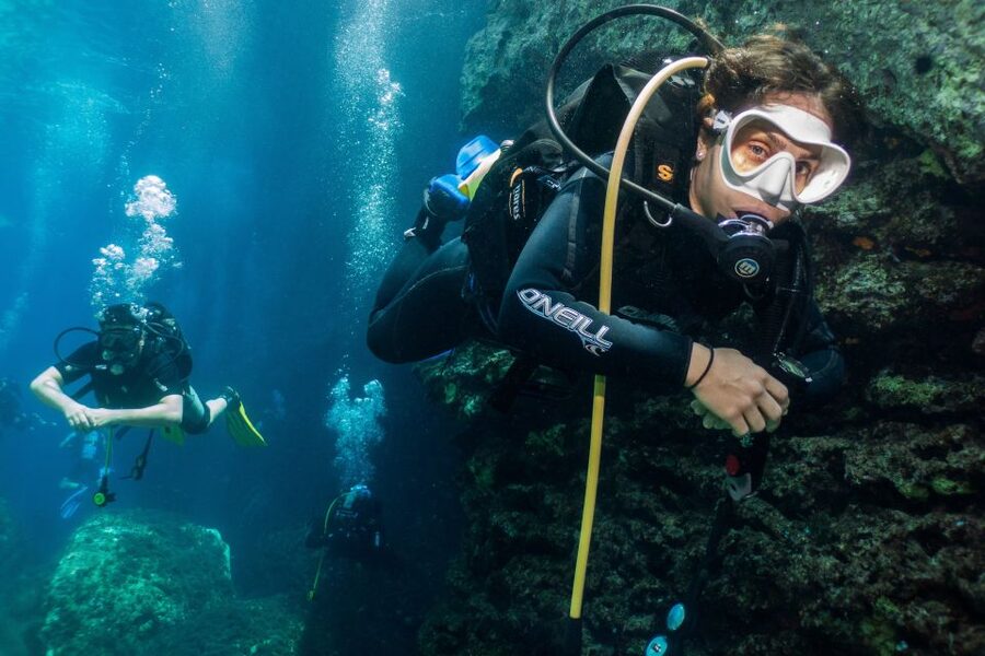 From Athens: Scuba Diving at the Blue Hole - Why the Blue Hole near Vouliagmeni beats another temple day