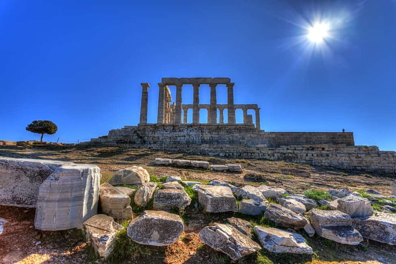 From Athens: Temple of Poseidon & Cape Sounion Half-Day Tour - Cape Sounion Cliffs and Viewpoints: The Short Stop That Helps You Orient