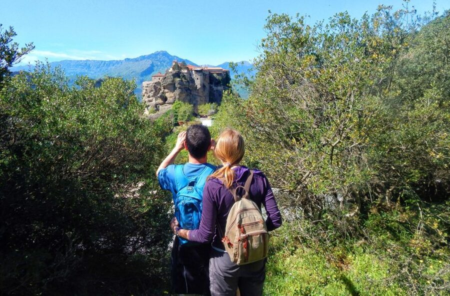 From Kalabaka: Authentic Meteora Hiking Tour - Local Agency - Views over Kalampaka and the Meteora Valley: where your camera will earn its keep