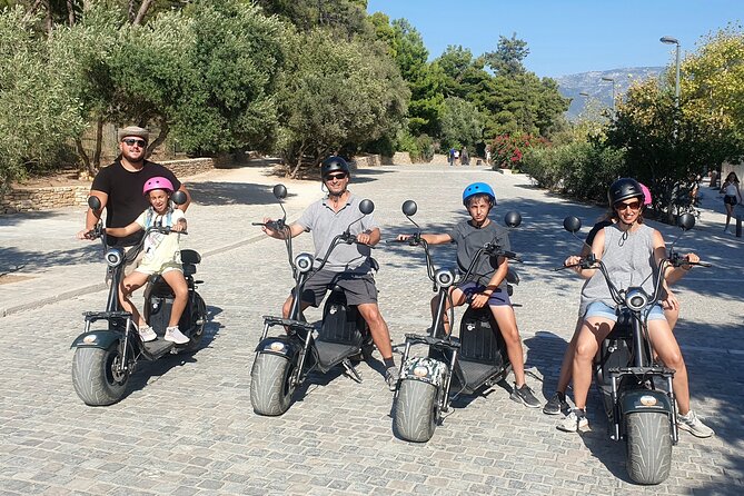 GoPro Adventure Tour in Acropolis area by E-Scooter - Plaka And Athens Scenic Drive, Where You Feel The City Up Close