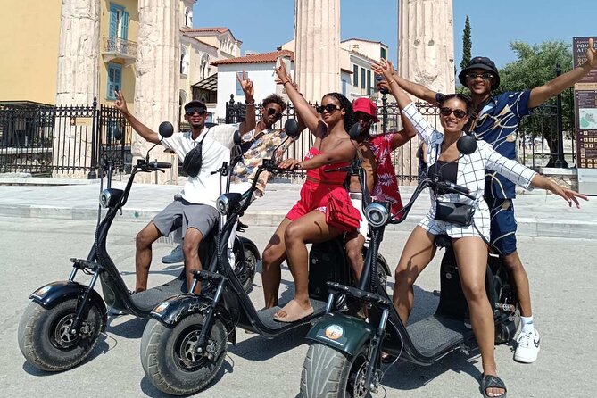 GoPro Adventure Tour in Acropolis area by E-Scooter - Guides Matter Here, Especially When Pace Gets Tailored