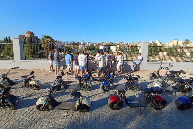 GoPro Adventure Tour in Acropolis area by E-Scooter - Meeting At Parthenons Scooters (Kavalloti 16) And Getting Set Up Fast
