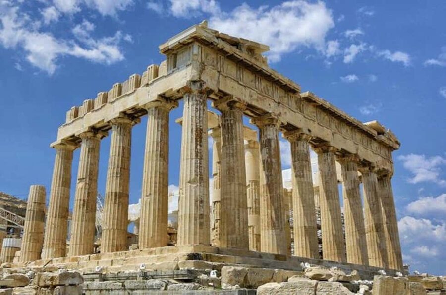 Guided walking tour of Acropolis with transportation - Hilltop views, and how to make them work for you