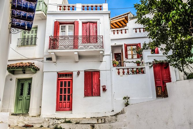 Hydra-Poros-Aegina Islands One Day Cruise With Live Music Dancing & Buffet Lunch - Aegina Waterfront: Pistachios, Beach Time, and Temple of Afea