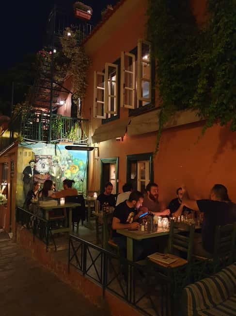 Magic Walk in Athens with Local Friends - Stop 1, then sliding into the old streets near Acropolis