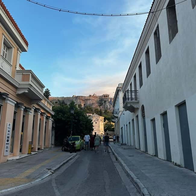 Magic Walk in Athens with Local Friends - Plaka lanes and sunset-ready viewpoints (around 20 minutes)