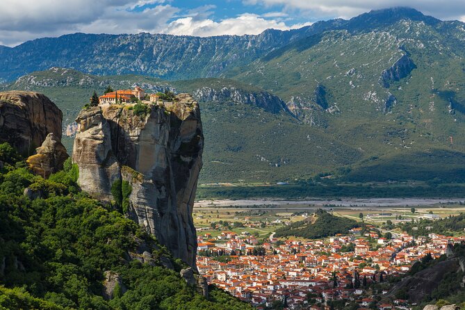 Meteora Day Trip with central Pick up & optional Lunch - Badovas Hermit Caves Near Kastraki: Saint Nicholas and the Rock Story