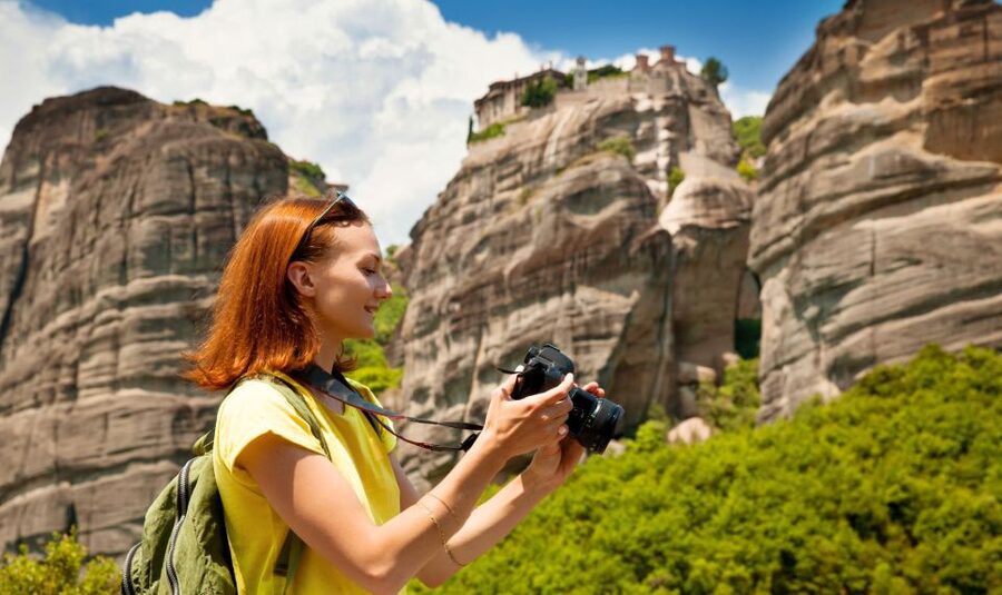 Meteora: Guided Sunset Tour with Monasteries & Caves Visit - Bandovas hermit caves: the stop that adds walking and story to the rocks