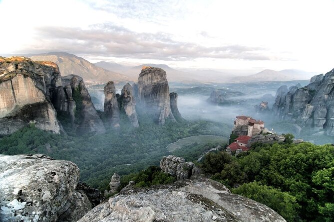 Meteora Monasteries & Caves DayTrip from Athens with Greek Lunch - Saint Nicholas Anapafsas and the Hermit Caves: the quieter pull