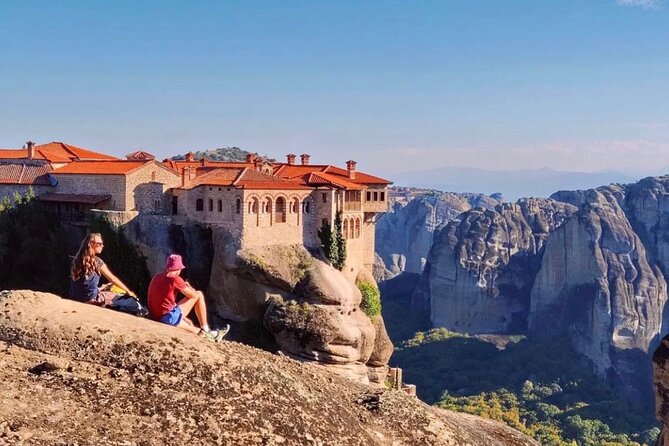 Meteora: Panoramic Morning Small Group Tour with Local Guide - St. Nicholas Anapavsa, a quick viewpoint that sets the stage