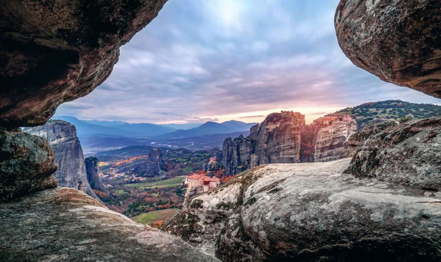Meteora: Sunset Hike to Secret Caves - Bandovas Hermitages and the Ancient Monks Prison, History You Can Actually See