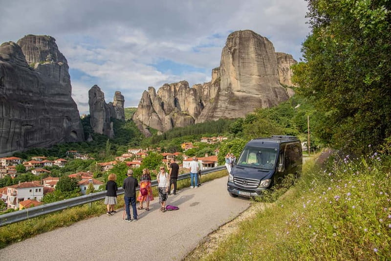 Meteora: Sunset Small Size Tour with Monastery & Caves visit - Getting picked up in Kalabaka or Kastraki (and why it helps)
