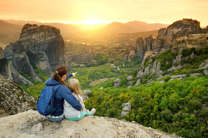 Meteora Sunset with Monastery & Hermit Caves Tour in Small Group - Getting picked up in Kalambaka or Kastraki, and the small-group reality