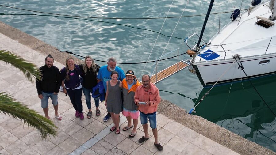 Nafplio Sun Sail Cruises | Semi-Private Half Day | With Meal - Stop for swimming and snorkeling: how the day actually unfolds on the water