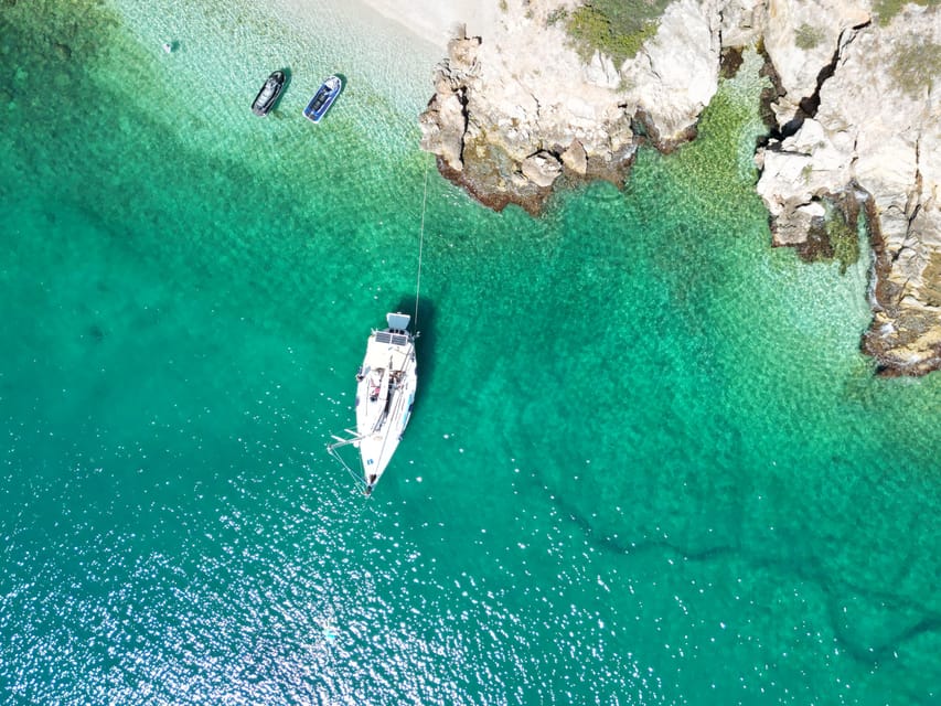 Nafplio Sun Sail Cruises | Semi-Private Half Day | With Meal - Local cuisine and Greek drinks: what you’ll eat and sip during the sail