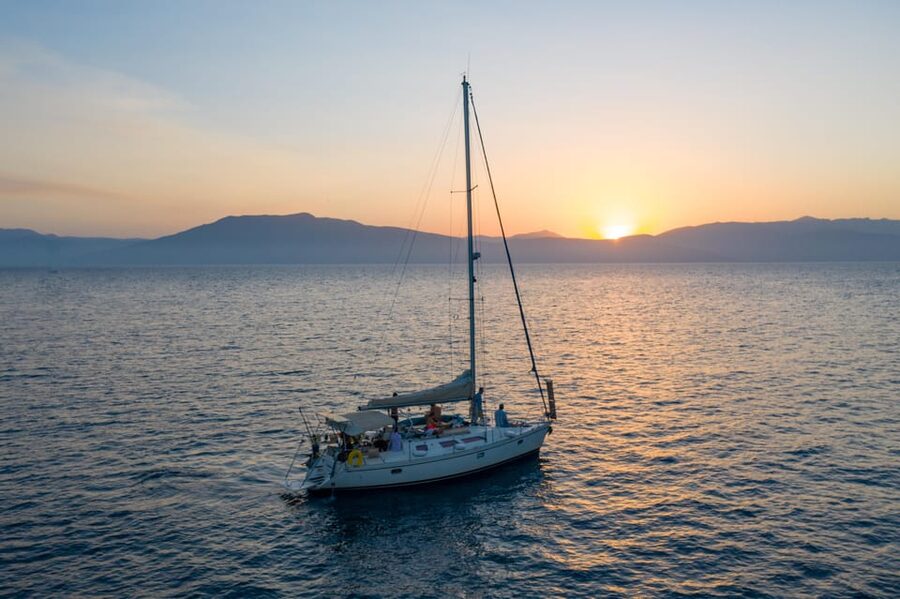 Nafplio Sun Sail Cruises | Semi-Private Half Day | With Meal - Onboard extras: paddleboard, GoPro, drone, and music